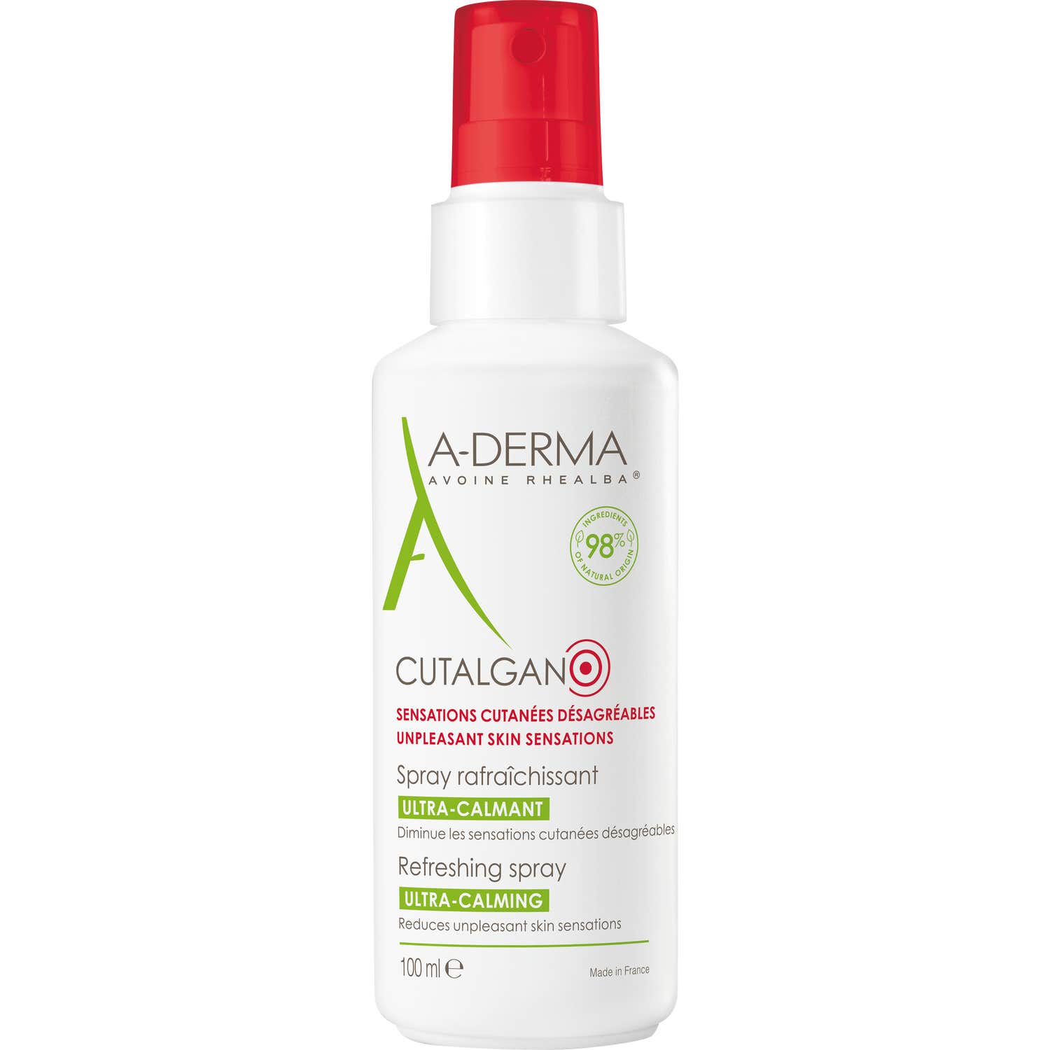 A-Derma Cutalgan Spray Rafraîchissant Ultra Calmant 100ml