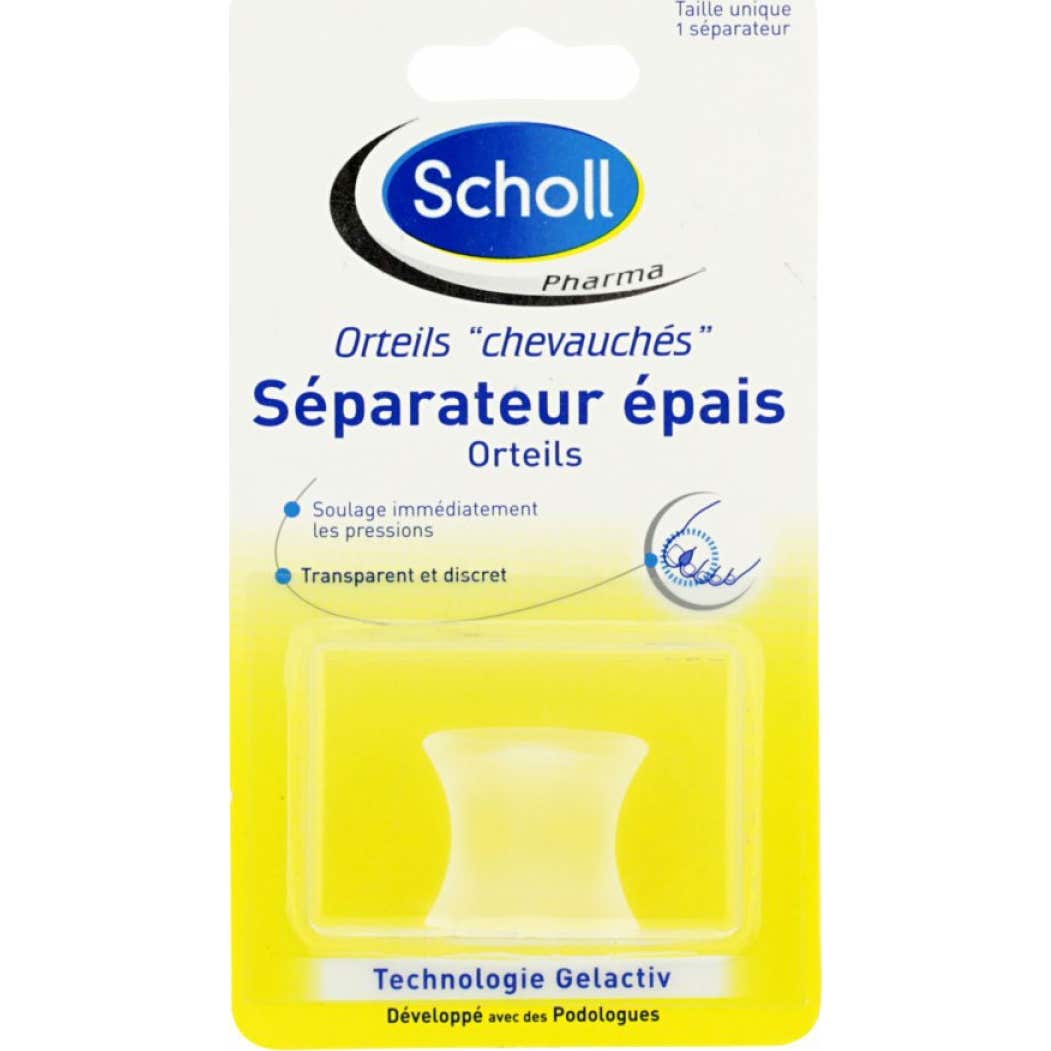 Scholl Séparateur Épais Orteils Chevauchés
