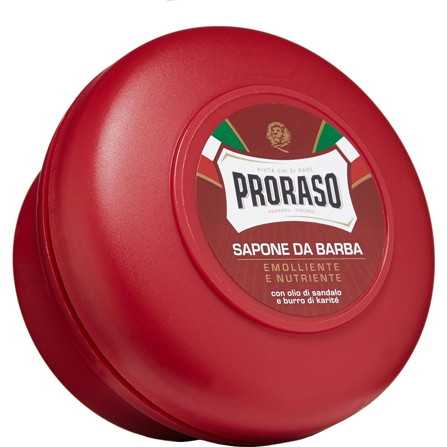 Proraso Savon à raser rouge dans un bol 150ml