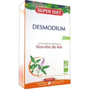 Super Diet Desmodium Bio 20 ampoules de 15ml