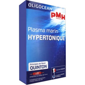 Super Diet Oligocean Plasma Marin Hypertonique 20 ampoules de 15ml