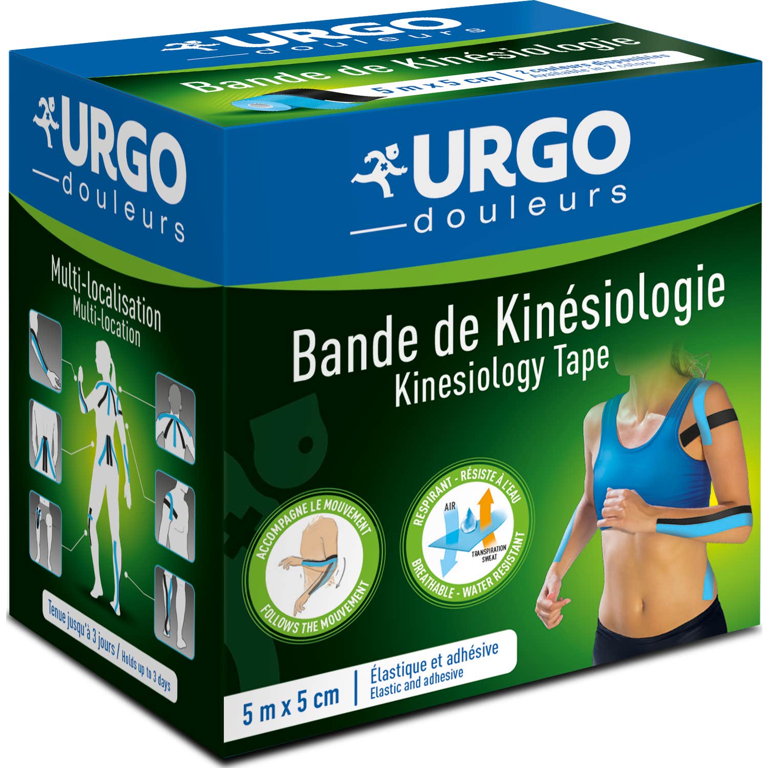 Urgo Bande de Kinésiologie 5m x 5cm