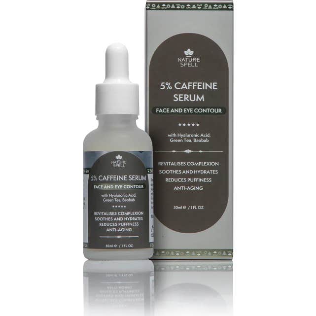 Nature Spell Sérum Visage et Yeux 5% Caféine 30ml