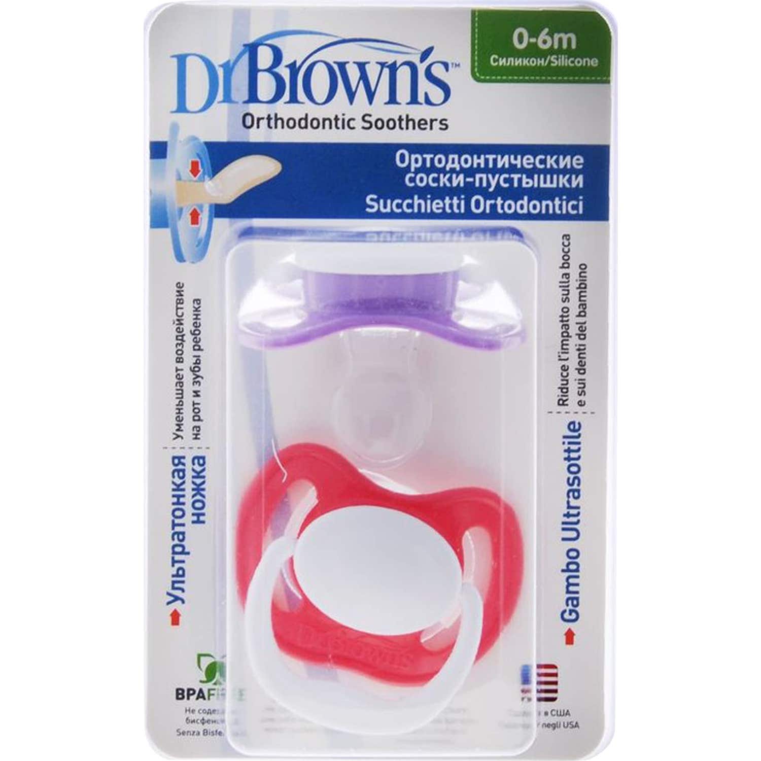 Dr. Brown's Sucette 0-6 M