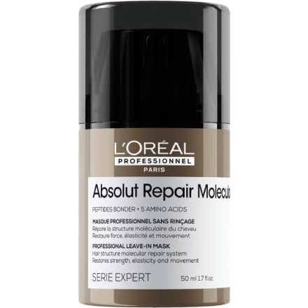 L'Oréal Absolut Repair Molecular Máscara Profissional Leave-In 50ml