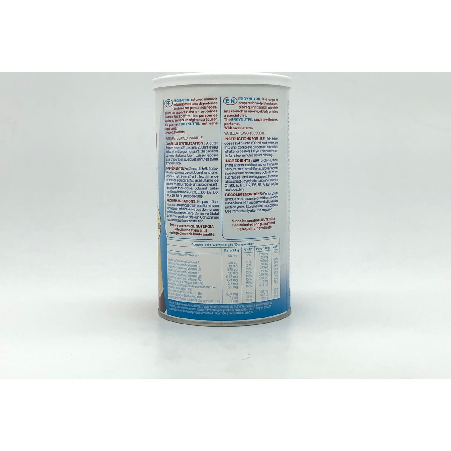 Nutergia Ergynutril Vanille 300g