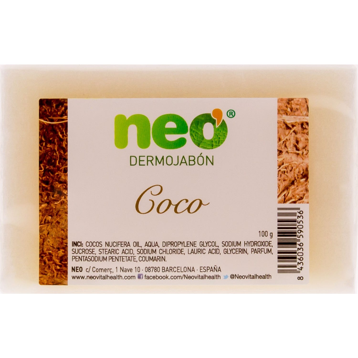 Savon Neo Coconut Pebble 100 G