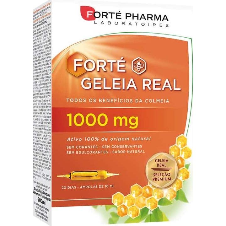 Forté Pharma gelée royale 1000mg 20 flacons de 20 flacons
