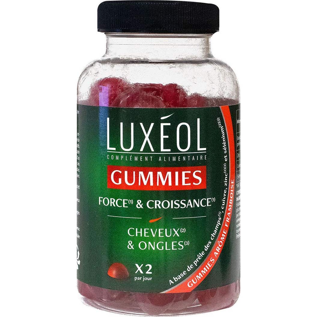 Luxéol Gummies Force & Croissance 60 Gummies