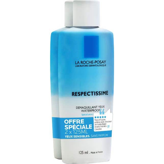 La Roche-Posay Respectissime Démaquillant Yeux Waterproof 2 x 125ml