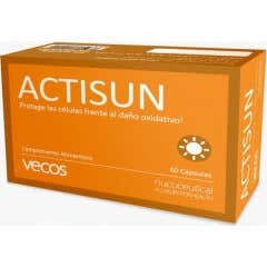 Vecos Nucoceutical Actisun 60 Cápsulas