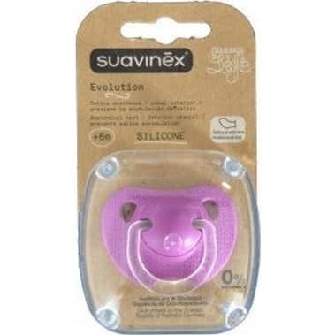 Suavinex™ Evolution chupete silicona +6 meses 1ud