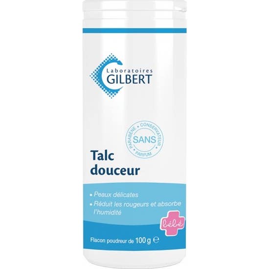 Gilbert Gentle Talc Powder 100g