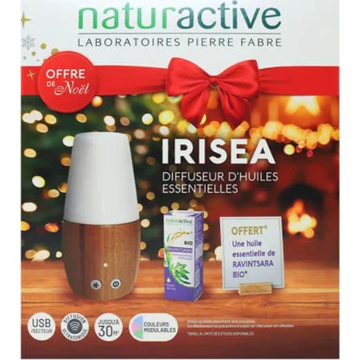Naturactive Pack Diffuseur Irisea + Huile Ravintsara 5ml