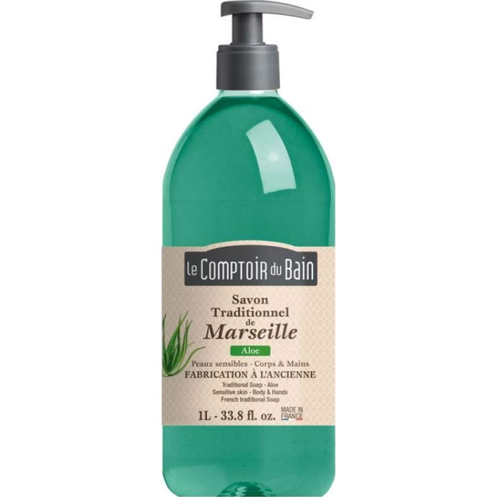 Le Comptoir du Bain Savon Traditionnel De Marseille Aloe 1L