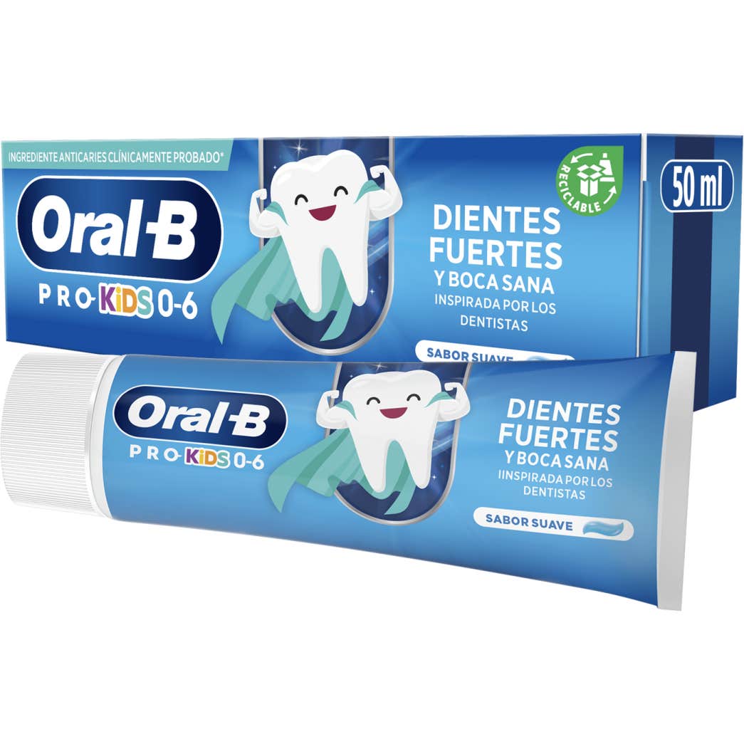 Oral-B Dentifrice Pro Kids 0-6 Ans 50ml