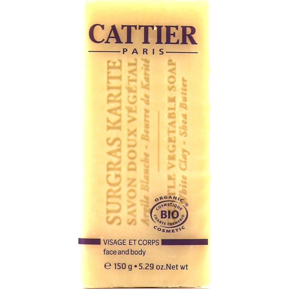 Cattier Savon Doux Végétal Surgras Karité 150g