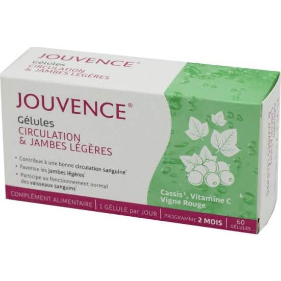 Jouvence Circulation & Jambes Légères 60 Gélules