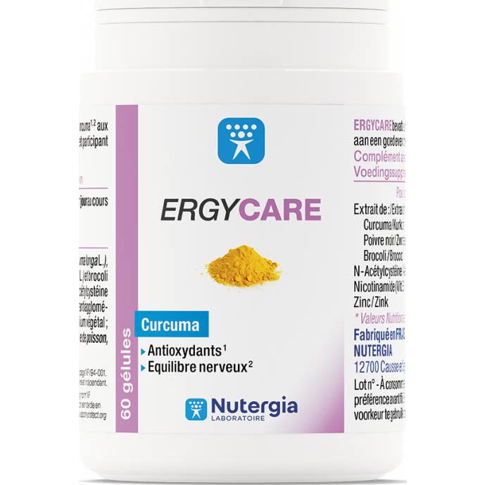 Nutergia Ergycare 60 Gélules