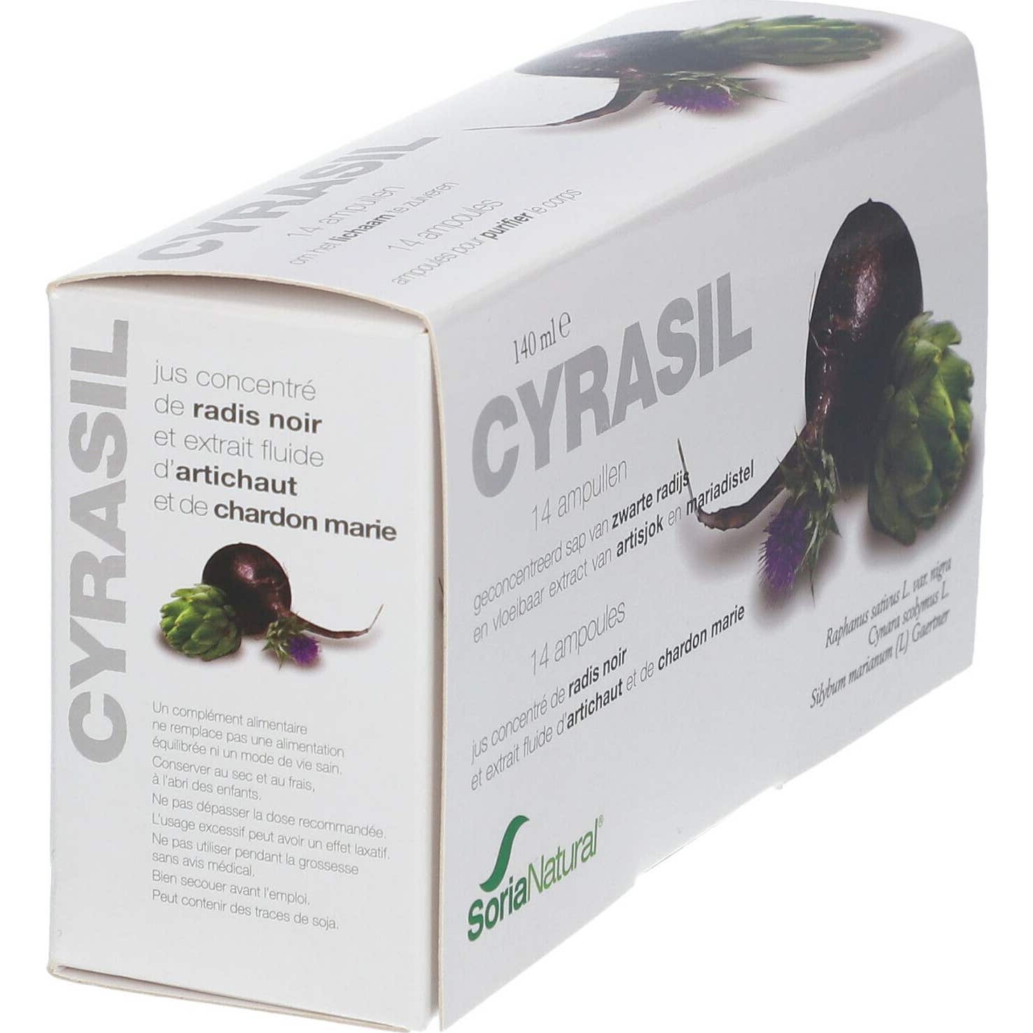 Soria Natural Cyrasil 14 flacons