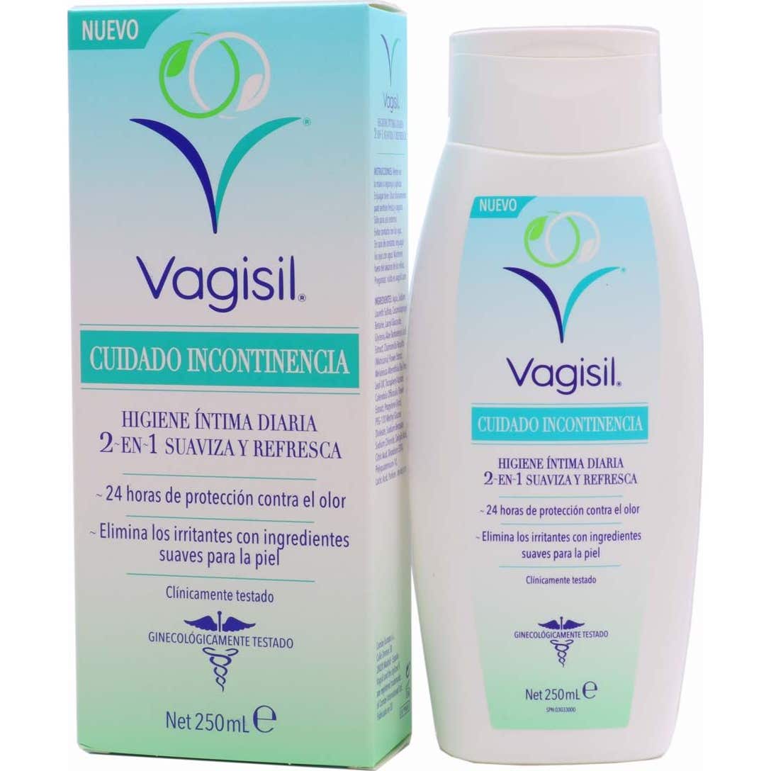 Vagisil Incontinence Care Intimate Hygiene 2-in-1 Soothes and Refreshes 250ml