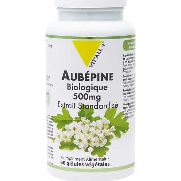 Vit'All+ Aubépine Bio 60 Gélules