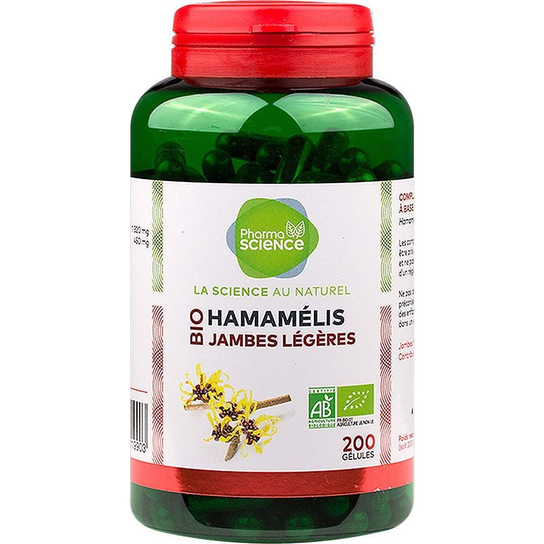 Pharmascience Hammamélis 200 Gélule
