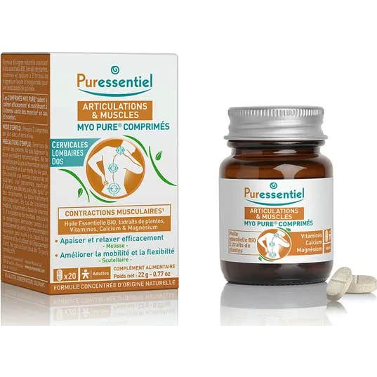 Puressentiel Articulations Et Muscles Myo Pure 20 Comprimés