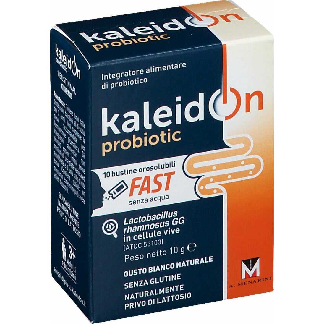 Kaleidon Probiotic Blanc Naturel 10 Sachets