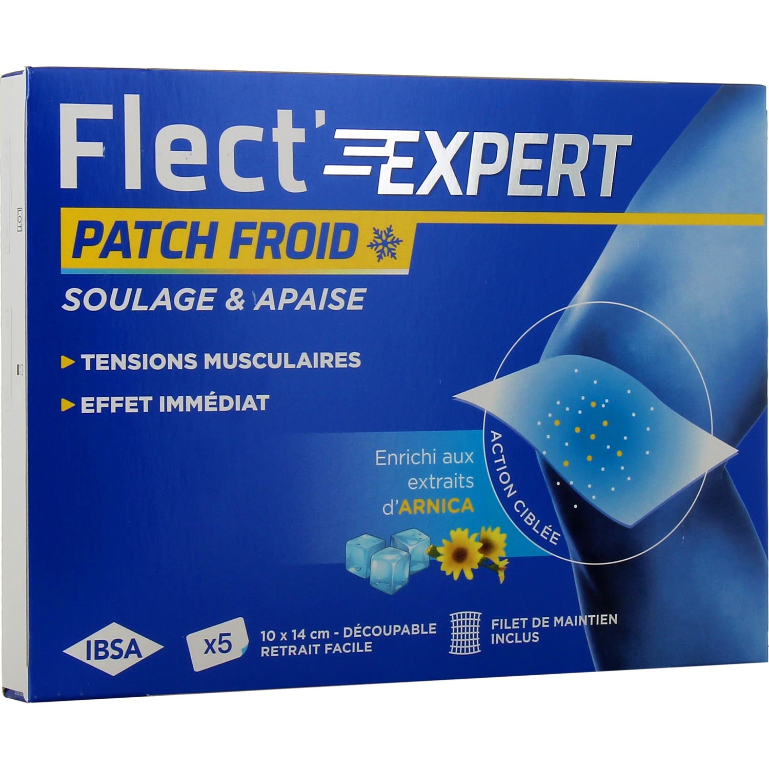 Flect'expert Patch Froid Arnica Action Ciblée Unités Taille 5