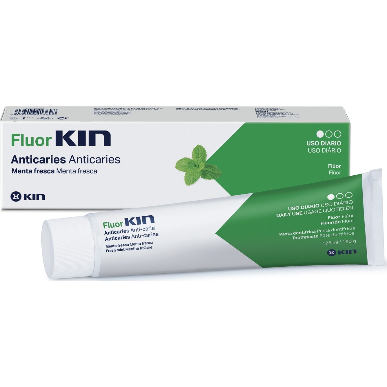 Kin Fluor dentifrice à la menthe 125ml