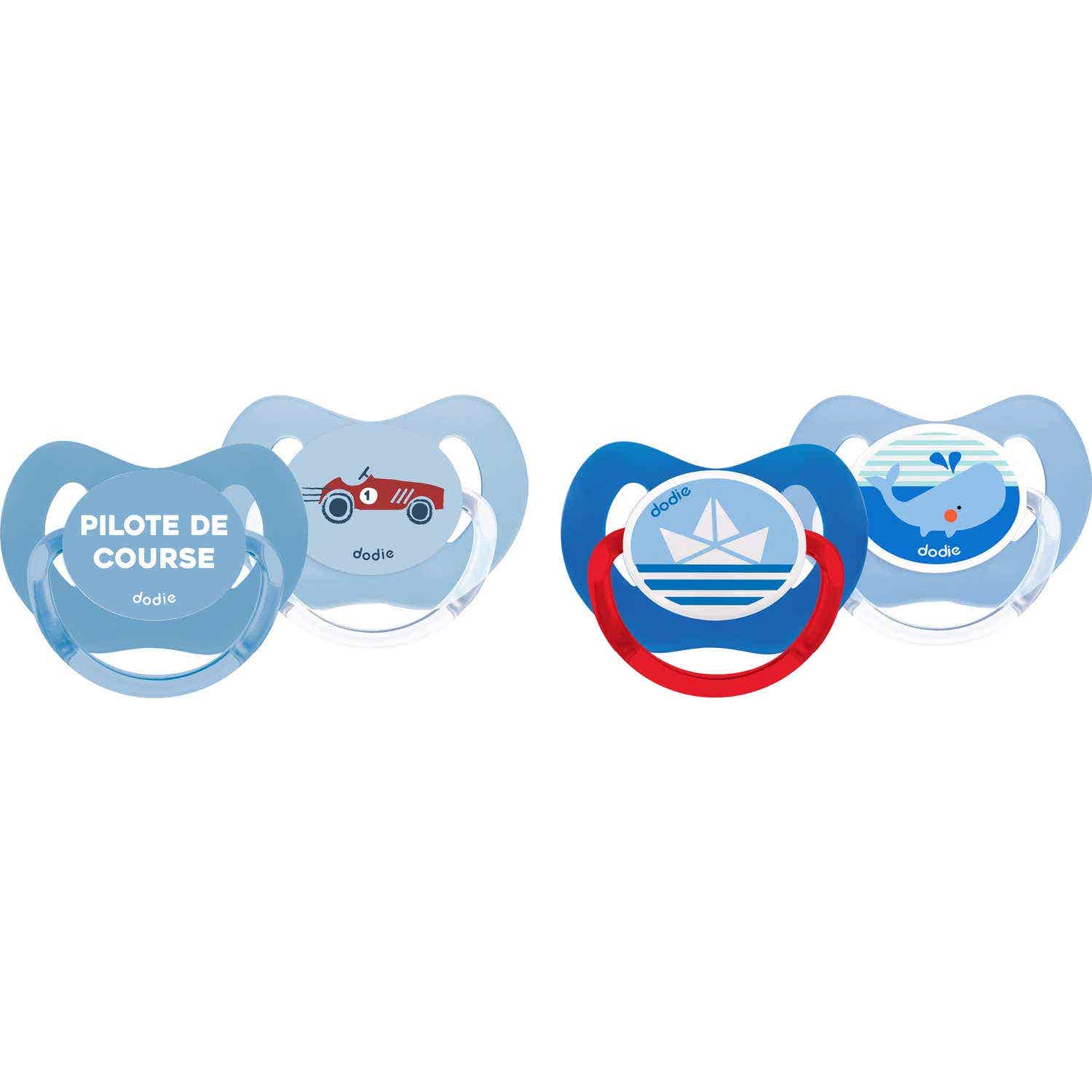 Dodie Duo Sucette Physiologique Silicone P45 +6mois 2 unités