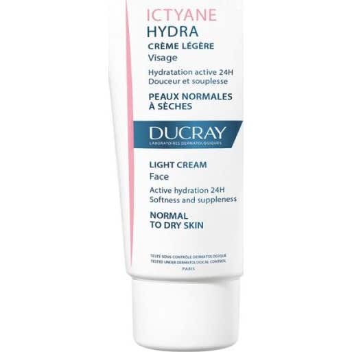 Ducray Ictyane Crème Légère Visage Peaux Normales À Sèches 40ml