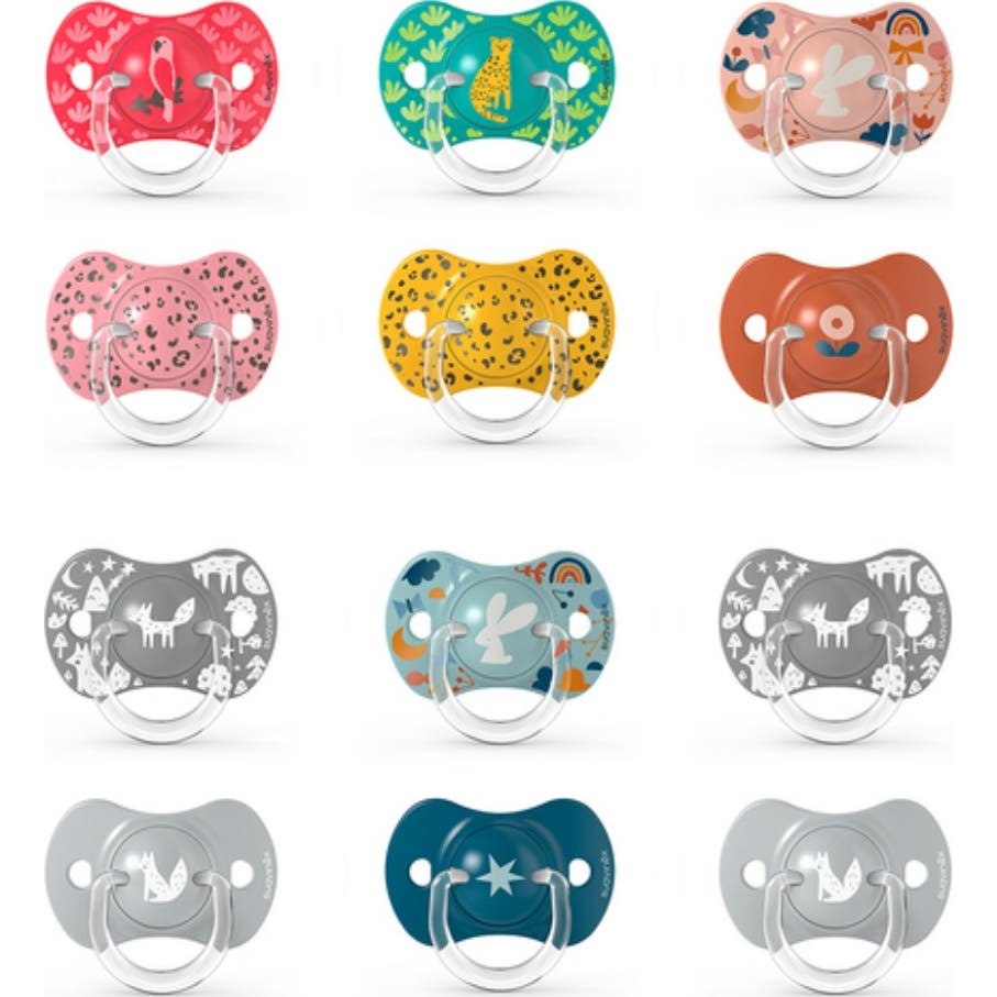 Suavinex Sucette Fisio Sx Pro Silicone +18M 2uds