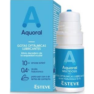 Gouttes Oculaires Aquoral 10Ml