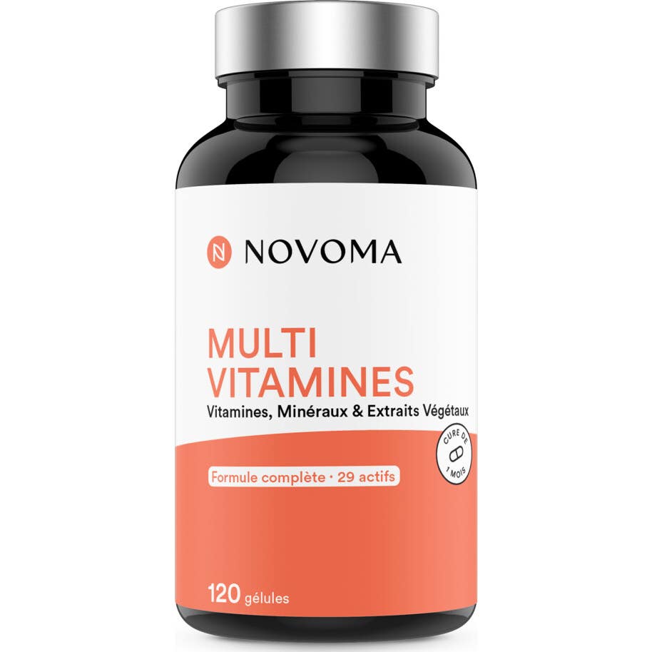 Novoma Multivitamines 120 Gelules