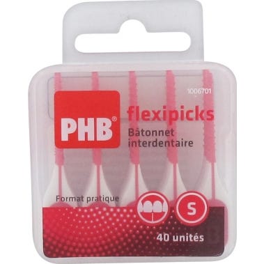 Crinex Phb Flexipicks Bâtonnet Interdentaire 40uds