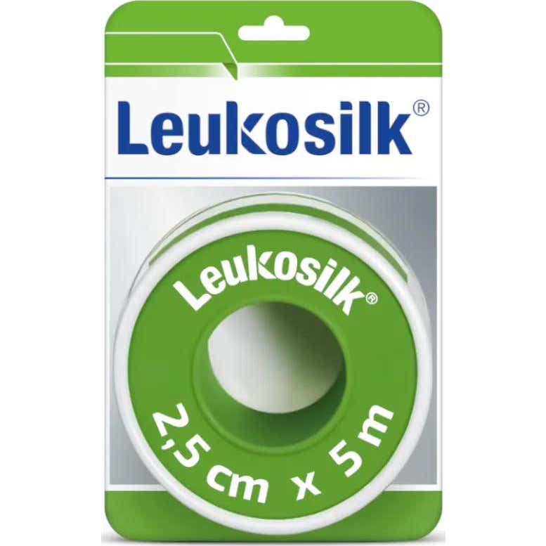 Pansement hypoallergénique Leukosilk 1ud