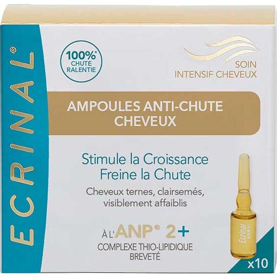 Ecrinal Anp2+ Anti-Chute Cheveux 10x5ml