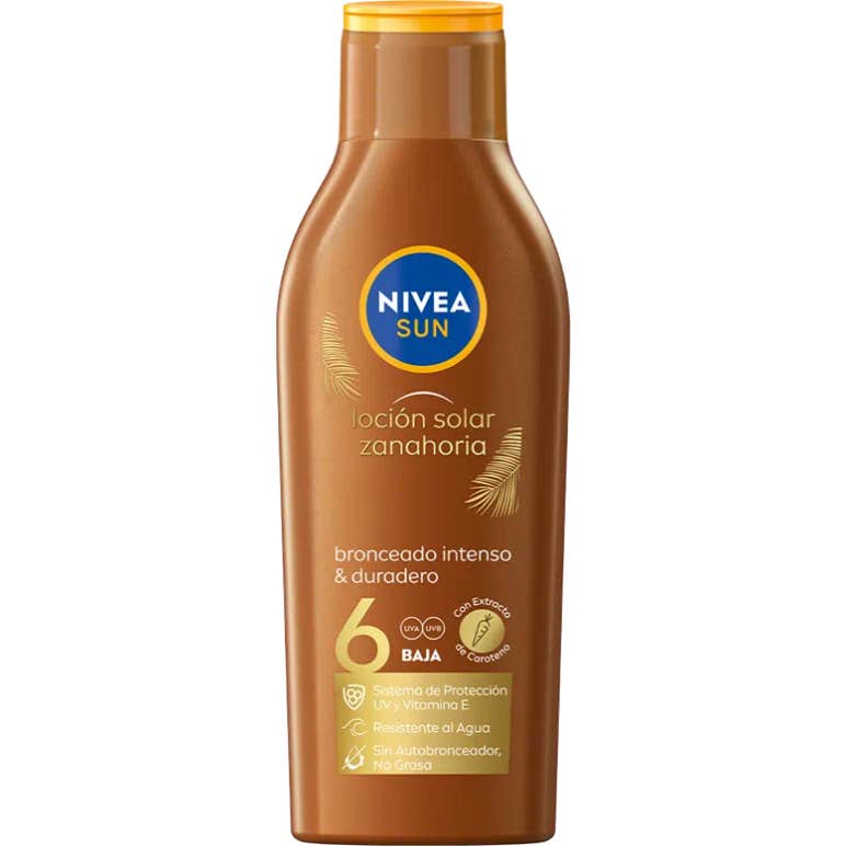Nivea Sun SPF6 Lotion Solaire Carotène 200ml
