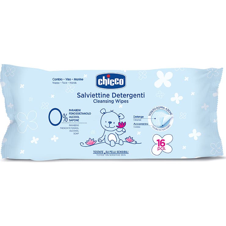 Lingettes humides Chicco 16 Lingettes