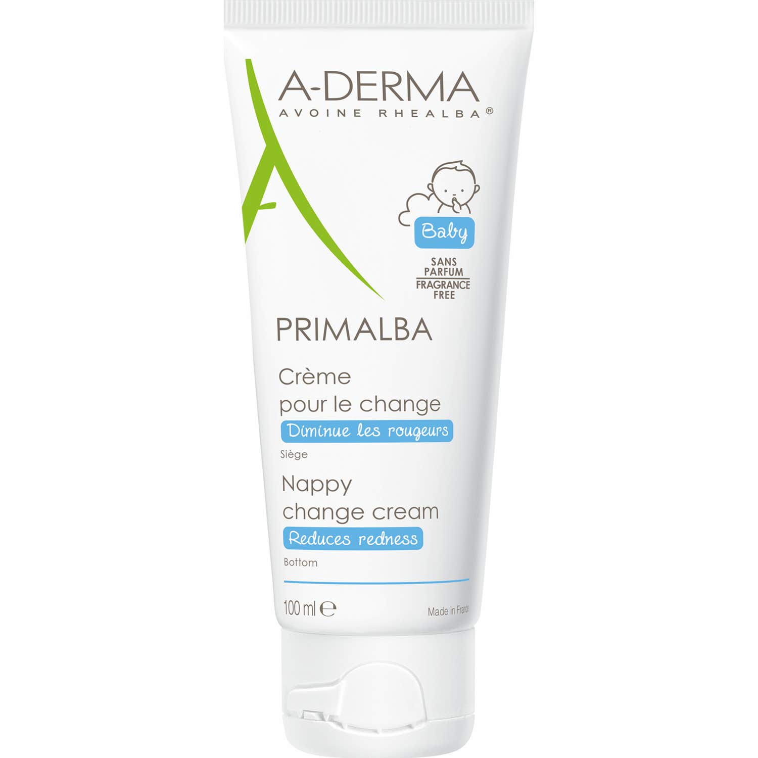 A-Derma Primalba Crème Pour le Change 100ml