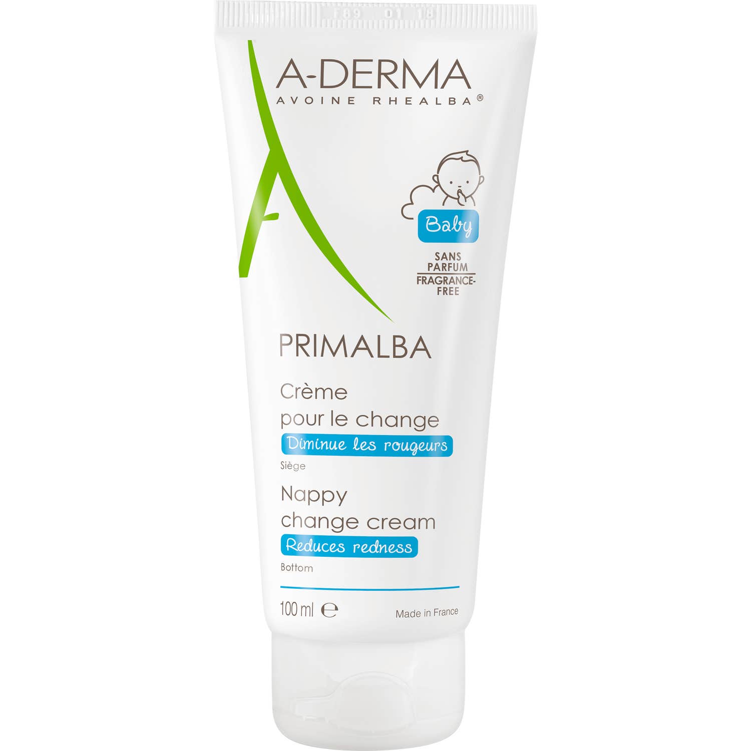 A-Derma Primalba Crème Pour le Change 100ml