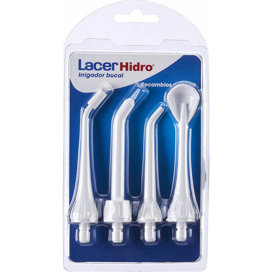 Lacer Hidro Advaced Rechange Tête Irrigateur Oral 4uts