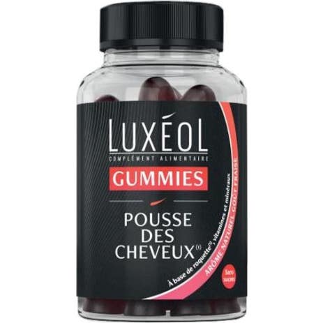 Luxéol Gummies Pousse Des Cheveux 60 Gommes