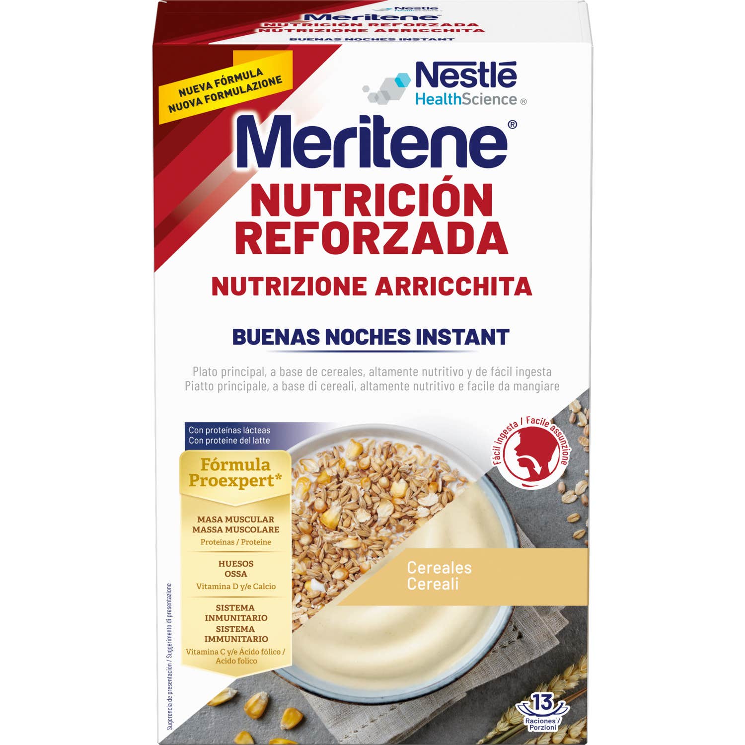 Meritene Nutrición Reforzada Buenas Noches Instant Cereales 520g