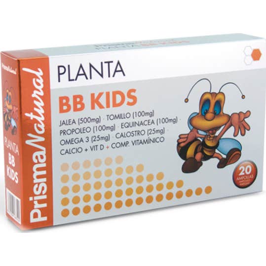 Bb Kids Drinkable Ampoule Plant 10 ml 10 ml 20 Amps