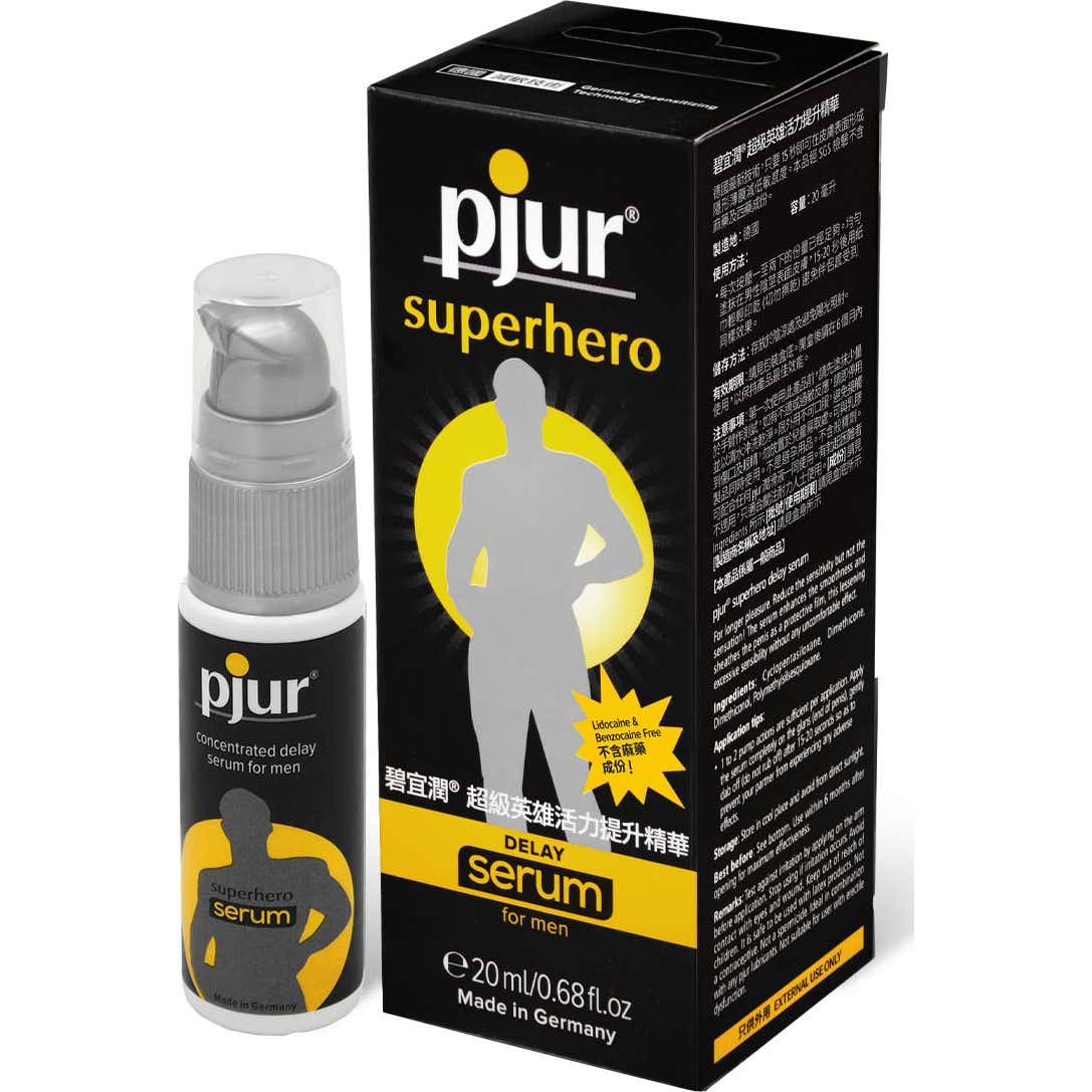 Pjur Superhero Sérum Concentré Retardateur 20ml