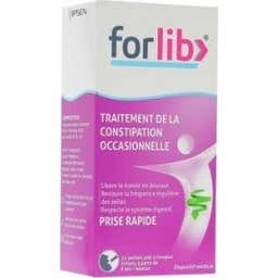 Forlib Constipation Occasionnelle Boite De 12 Stick Gout Framboise