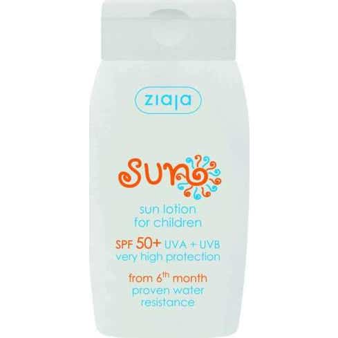 Crème solaire pour enfants Ziaja Spf50+ 125ml